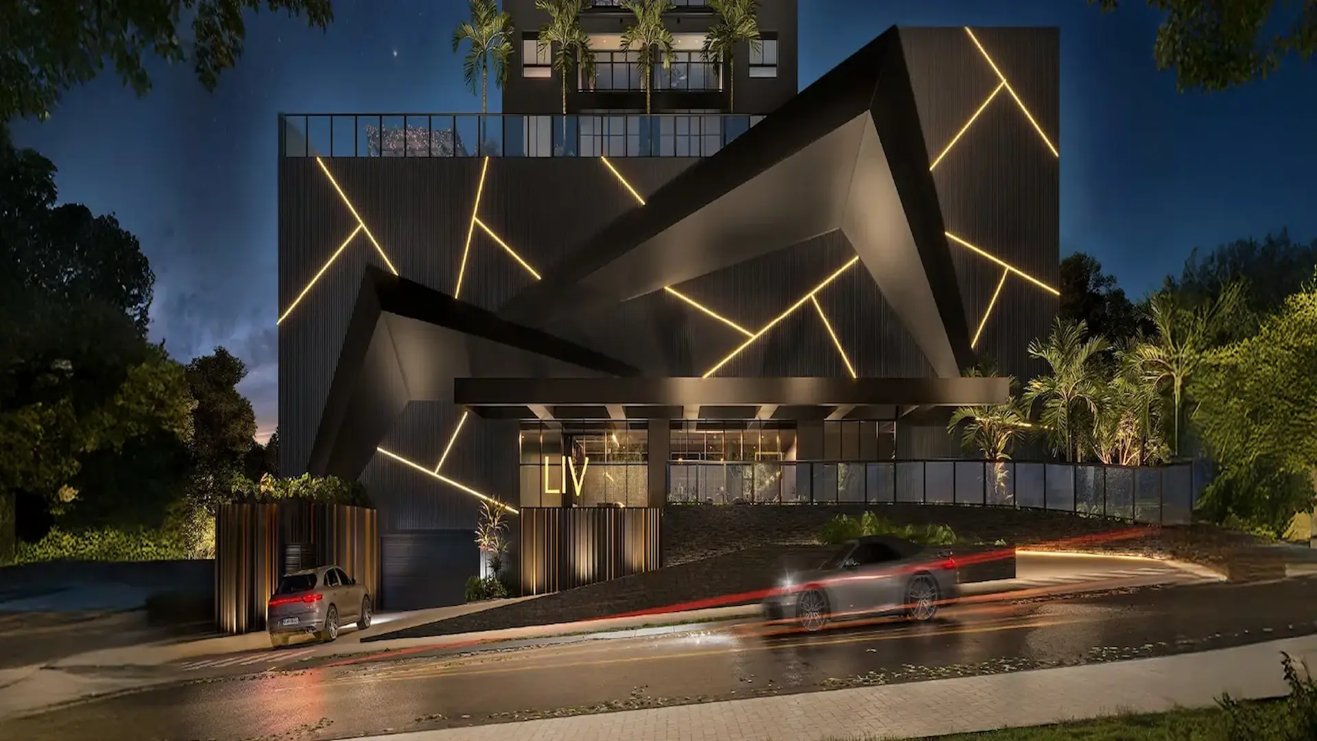liv-stay-residence-alphaville fachada do prédio Liv Stay Residence Alphaville